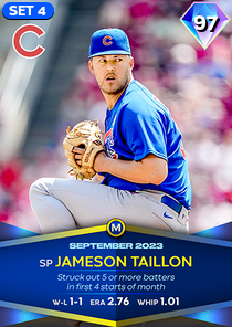 Jameson Taillon, 97 Monthly Awards - MLB the Show 23