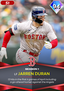 Jarren Duran, 94 Season Awards - MLB the Show 24