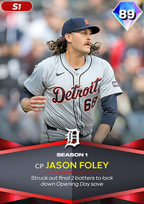 Jason Foley, 89 Season Awards - MLB the Show 24