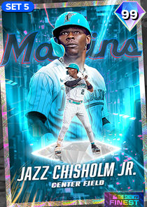 Jazz Chisholm Jr., 99 2023 Finest - MLB the Show 23
