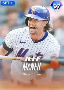 Jeff McNeil, 97 Charisma - MLB the Show 23