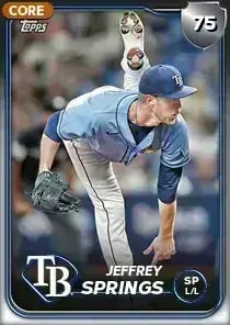Jeffrey Springs, 75 Live - MLB the Show 24