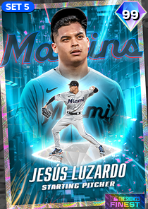 Jesus Luzardo, 99 2023 Finest - MLB the Show 23