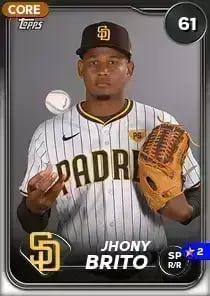 Jhony Brito, 58 Live - MLB the Show 24