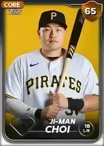 Ji-Man Choi, 65 Live - MLB the Show 24
