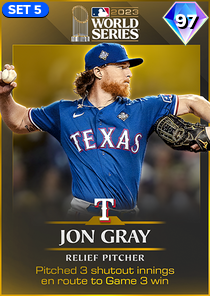 Jon Gray, 97 2023 Postseason - MLB the Show 23