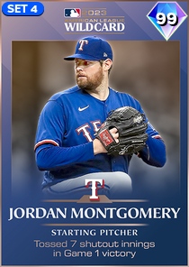 Jordan Montgomery, 99 2023 Postseason - MLB the Show 23