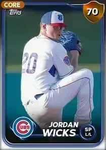 Jordan Wicks, 70 Live - MLB the Show 24