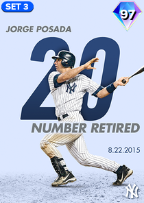 Jorge Posada, 97 Milestone - MLB the Show 23