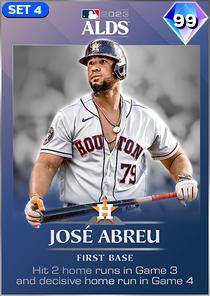 Jose Abreu, 99 2023 Postseason - MLB the Show 23