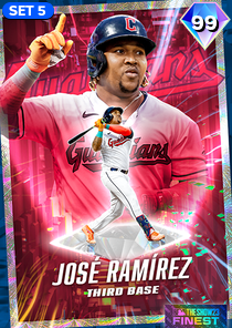Jose Ramirez, 99 2023 Finest - MLB the Show 23