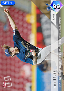 Josh Hader, 99 Topps Now - MLB the Show 23