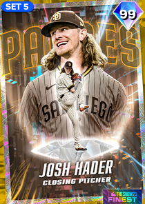 Josh Hader, 99 2023 Finest - MLB the Show 23