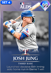 Josh Jung, 99 2023 Postseason - MLB the Show 23