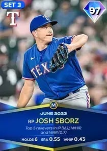 Josh Sborz, 97 Monthly Awards - MLB the Show 23