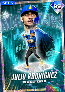 Julio Rodriguez, 99 2023 Finest - MLB the Show 23
