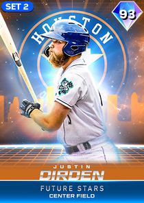 Justin Dirden, 93 Future Stars - MLB the Show 23
