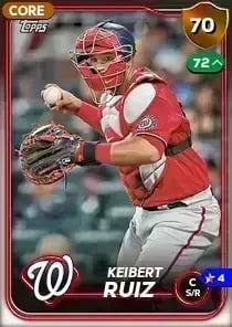 Keibert Ruiz, 70 Live - MLB the Show 24