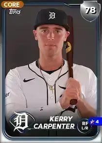 Kerry Carpenter, 78 Live - MLB the Show 24