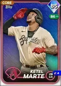 Ketel Marte, 85 Live - MLB the Show 24