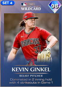 Kevin Ginkel, 98 2023 Postseason - MLB the Show 23