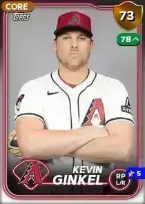 Kevin Ginkel, 73 Live - MLB the Show 24