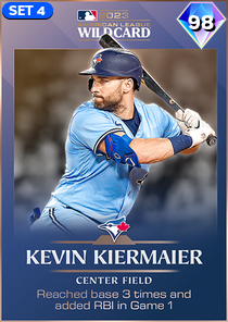 Kevin Kiermaier, 98 2023 Postseason - MLB the Show 23
