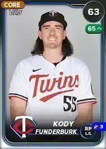 Kody Funderburk, 63 Live - MLB the Show 24
