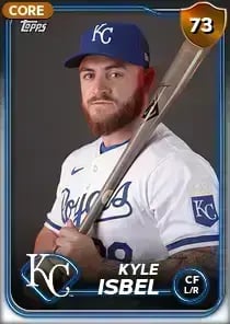 Kyle Isbel, 73 Live - MLB the Show 24