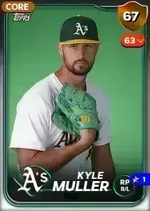Kyle Muller, 67 Live - MLB the Show 24