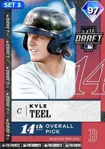 Kyle Teel, 97 2023 Draft - MLB the Show 23