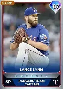 Lance Lynn, 87 Captain - MLB the Show 24