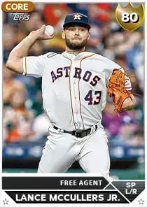 Lance McCullers Jr., 80 Live - MLB the Show 23