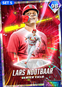 Lars Nootbaar, 98 2023 Finest - MLB the Show 23