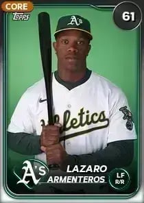Lazaro Armenteros, 61 Live - MLB the Show 24