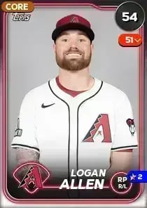 Logan Allen, 54 Live - MLB the Show 24