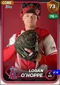 Logan O'Hoppe, 73 Live - MLB the Show 24