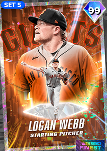 Logan Webb, 99 2023 Finest - MLB the Show 23