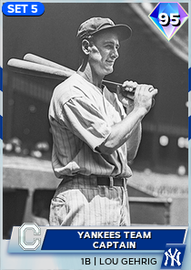 Lou Gehrig, 95 Captain - MLB the Show 23