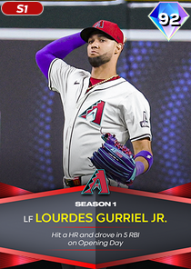 Lourdes Gurriel Jr., 92 Season Awards - MLB the Show 24