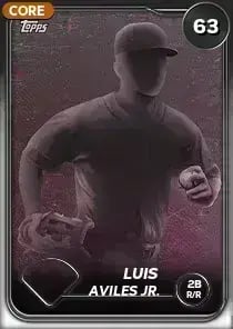 Luis Aviles Jr., 63 Live - MLB the Show 24