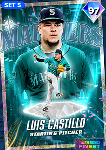 Luis Castillo, 97 2023 Finest - MLB the Show 23
