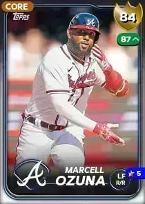 Marcell Ozuna, 84 Live - MLB the Show 24
