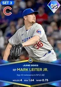 Mark Leiter Jr., 95 Monthly Awards - MLB the Show 23
