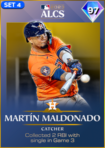 Martin Maldonado, 97 2023 Postseason - MLB the Show 23