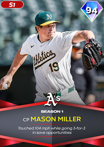 Mason Miller, 94 Season Awards - MLB the Show 24