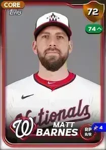 Matt Barnes, 72 Live - MLB the Show 24