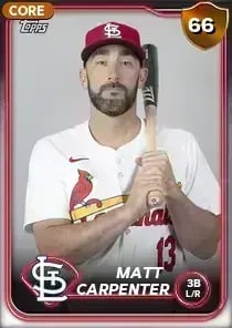 Matt Carpenter, 66 Live - MLB the Show 24