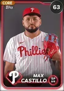 Max Castillo, 63 Live - MLB the Show 24