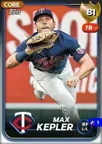 Max Kepler, 81 Live - MLB the Show 24